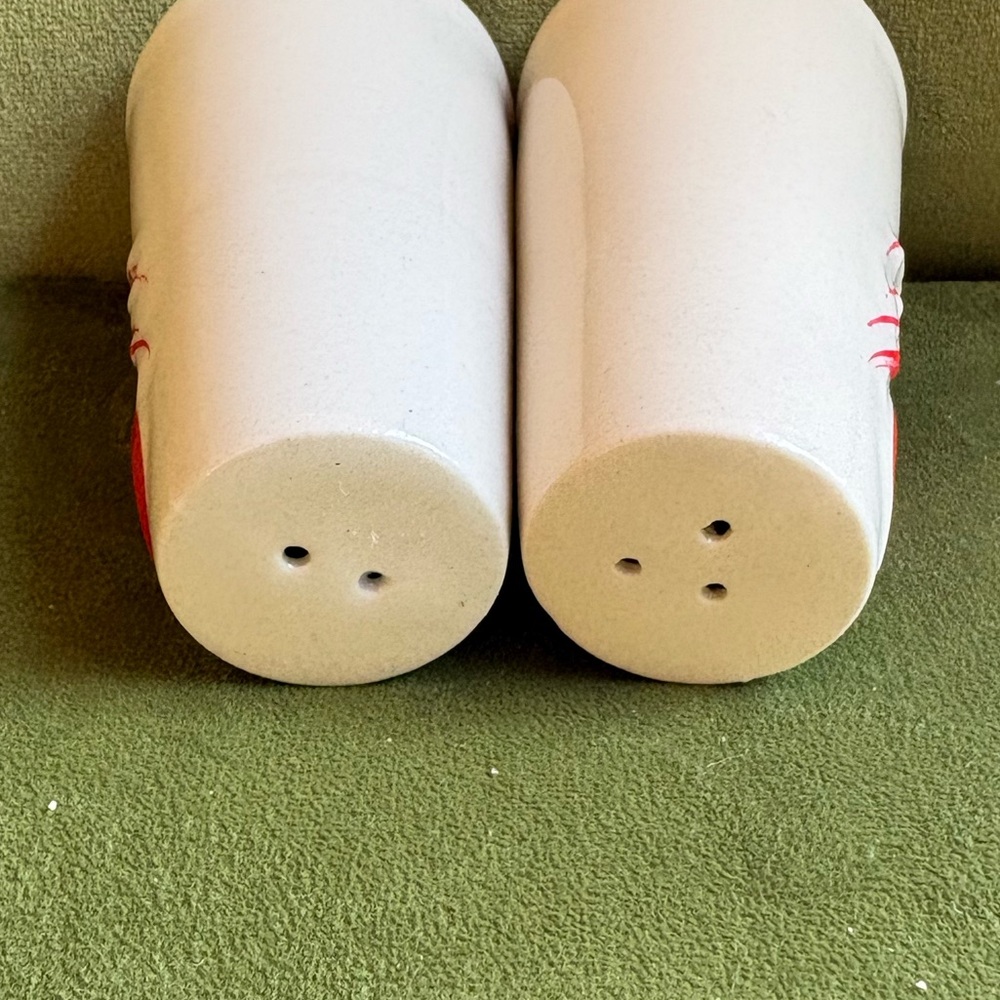 Vintage 3-D Lobster Ceramic Salt & Pepper Shakers Marked Japan - 3.5'' high - Picture 4 of 7